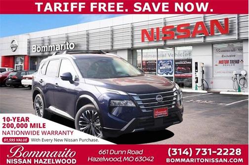 2026 Nissan Rogue Platinum