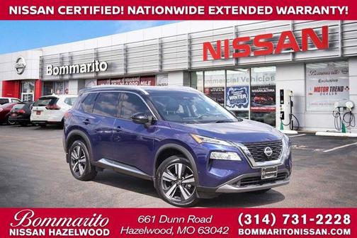 Caspian Blue Metallic 2023 Nissan Rogue SL