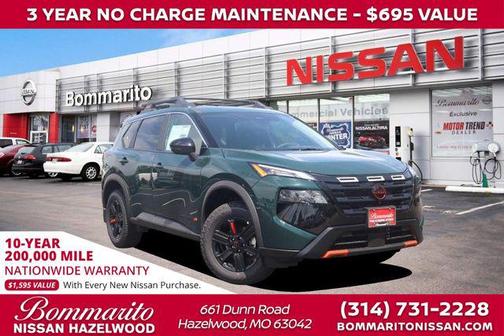 Obsidian 2026 Nissan Rogue Rock Creek