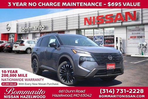 Gun Metallic 2026 Nissan Rogue Dark Armor