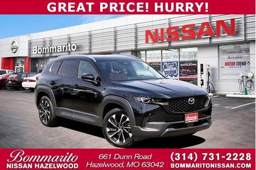 Jet Black 2025 Mazda CX-50 Hybrid Premium Plus Package