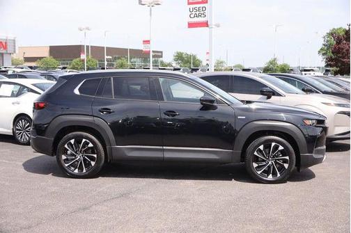 Jet Black 2025 Mazda CX-50 Hybrid Premium Plus Package