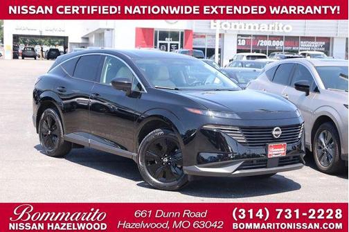 Super Black 2025 Nissan Murano SV