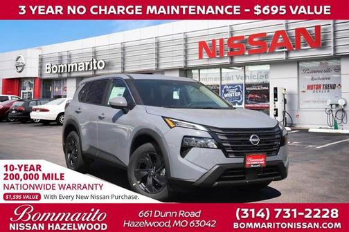 Gray 2026 Nissan Rogue SV