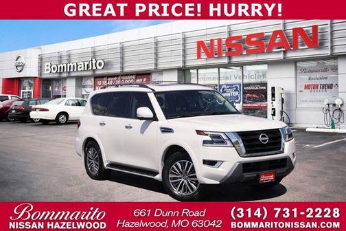 Aspen White 2023 Nissan Armada SL 4WD
