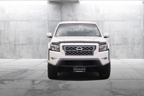 Glacier White 2024 Nissan Frontier SV