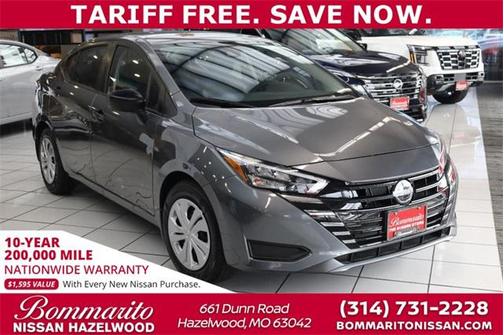 2025 Nissan Versa 1.6 S