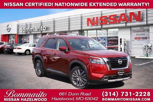 Scarlet 2025 Nissan Pathfinder SL FWD