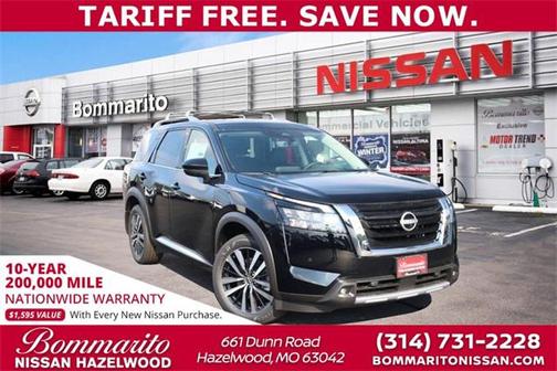 2025 Nissan Pathfinder Platinum 4WD