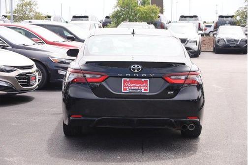 Midnight Black Metallic 2024 Toyota Camry SE