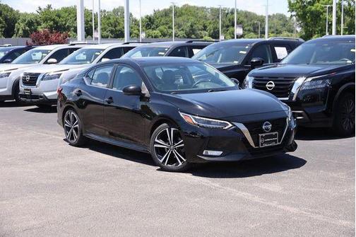 Super Black 2021 Nissan Sentra SR