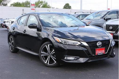 Super Black 2021 Nissan Sentra SR