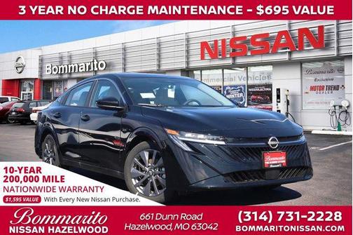 Super Black 2026 Nissan Sentra SL