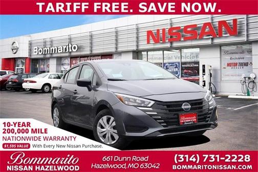 2025 Nissan Versa 1.6 S