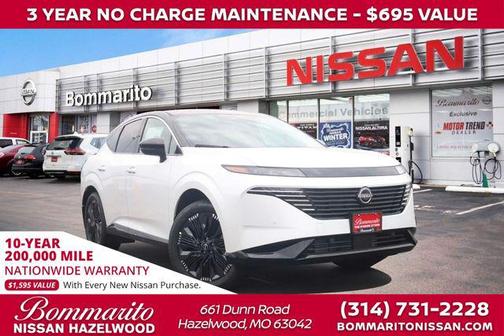 White Pearl 2026 Nissan Murano Platinum