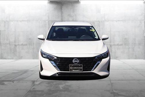 Aspen White 2024 Nissan Sentra SV