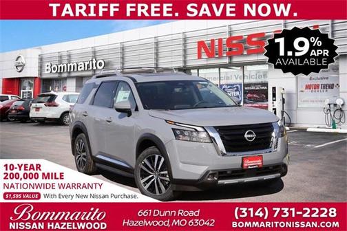 2025 Nissan Pathfinder Platinum 4WD