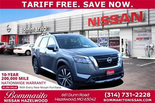 2025 Nissan Pathfinder Platinum 4WD