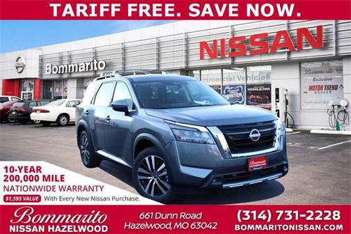2025 Nissan Pathfinder Platinum 4WD