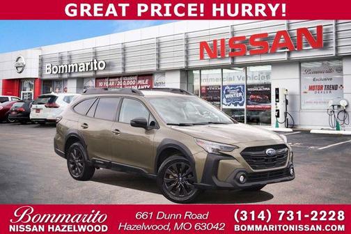 Autumn Green Metallic 2025 Subaru Outback Onyx Edition