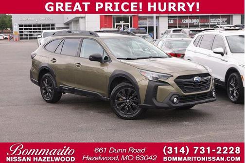 Autumn Green Metallic 2025 Subaru Outback Onyx Edition