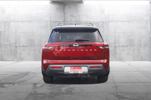 Scarlet 2026 Nissan Pathfinder Platinum