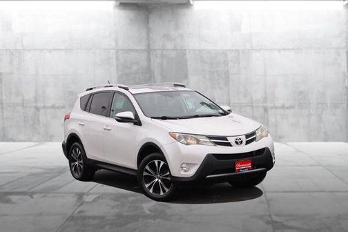 Blizzard Pearl 2015 Toyota RAV4 Limited