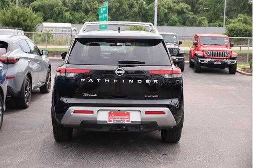 Super Black 2024 Nissan Pathfinder Platinum FWD