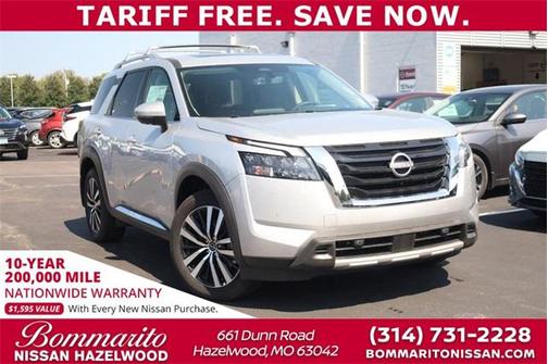 2025 Nissan Pathfinder Platinum 4WD