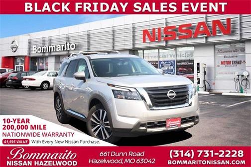 2025 Nissan Pathfinder Platinum 4WD