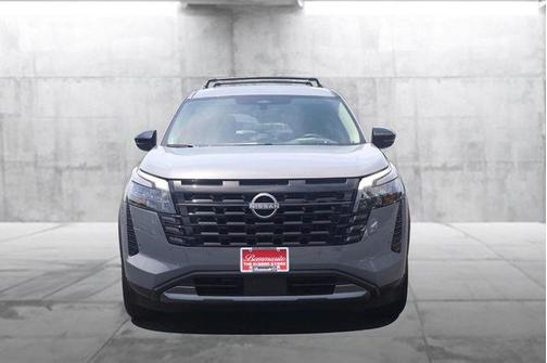 Boulder Gray 2026 Nissan Pathfinder Platinum