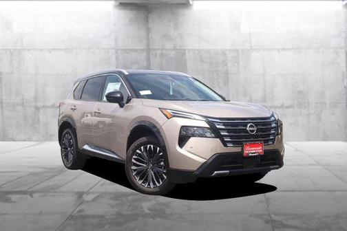 Champagne Silver Metallic 2026 Nissan Rogue Platinum