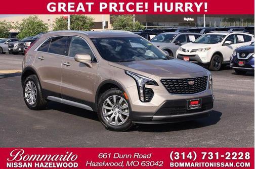 Latte Metallic 2023 Cadillac XT4 Premium Luxury