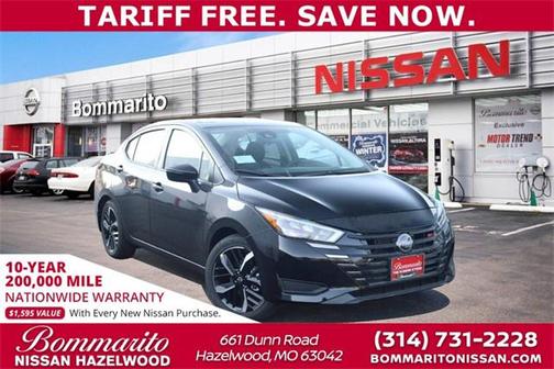 2025 Nissan Versa 1.6 S