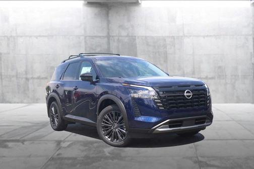 Deep Ocean Blue 2026 Nissan Pathfinder SL