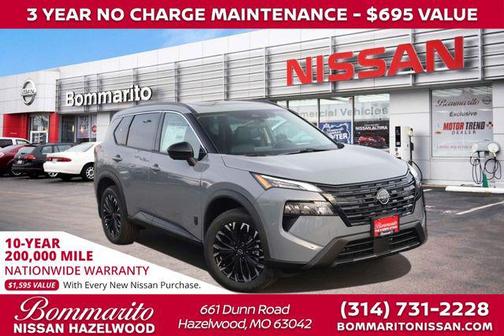 Boulder Gray 2026 Nissan Rogue Dark Armor