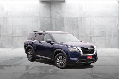 Deep Ocean Blue 2025 Nissan Pathfinder SV FWD