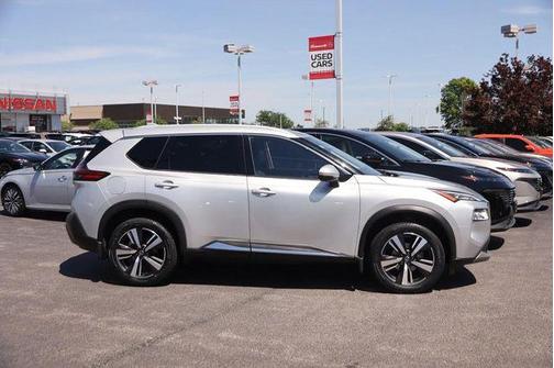 Brilliant Silver Metallic 2021 Nissan Rogue SL