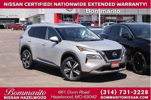 Brilliant Silver Metallic 2021 Nissan Rogue SL