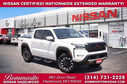 Glacier White 2024 Nissan Frontier PRO-4X