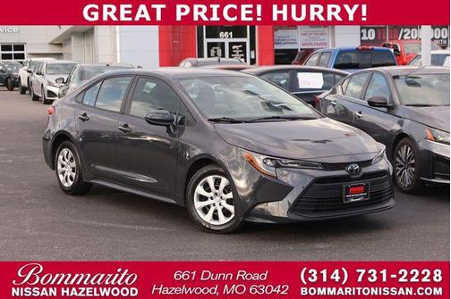 Underground/Midnight Black Metallic 2024 Toyota Corolla LE