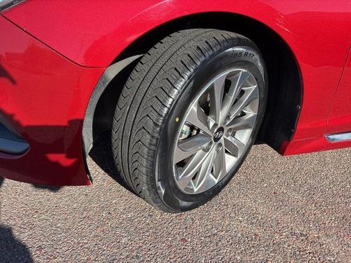 Scarlet Red 2017 Hyundai SONATA Sport