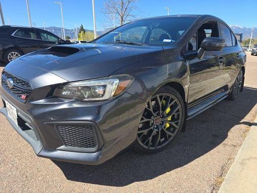 Dark Gray Metallic 2019 Subaru WRX STI Base