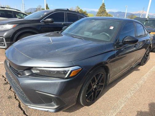 Meteorite Gray Metallic 2022 Honda Civic Sport