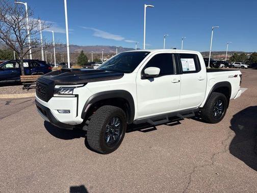 Glacier White 2023 Nissan Frontier PRO-4X