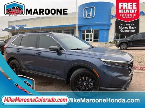 Canyon River Blue Metallic 2024 Honda CR-V Hybrid