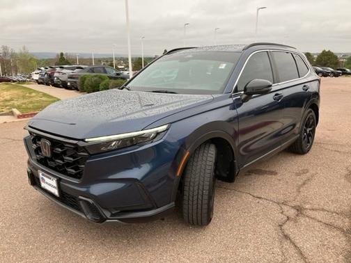 Canyon River Blue Metallic 2024 Honda CR-V Hybrid