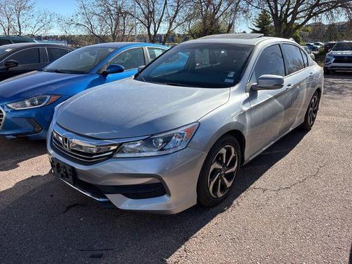 Lunar Silver Metallic 2017 Honda Accord EX-L