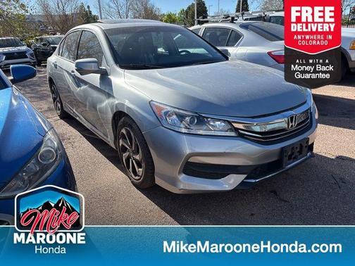 Lunar Silver Metallic 2017 Honda Accord EX-L