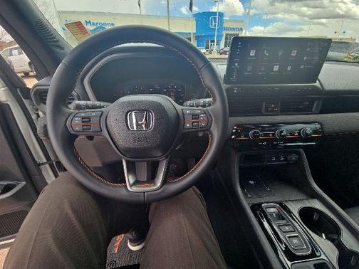 Platinum White Pearl 2026 Honda Passport AWD TrailSport